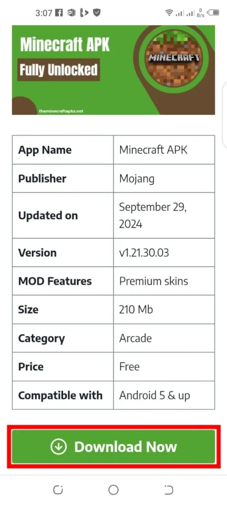 Click on Download Now button